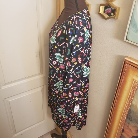 Nwt AGB plus size christmas tree decoration dress - Picture 2 of 6